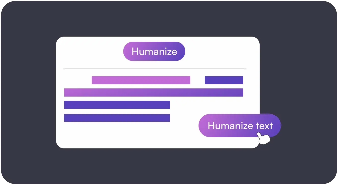 Click ‘Humanize Text’