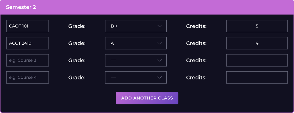 Calculate Your College GPA